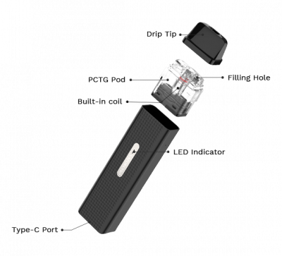 Vaporesso XROS MINI 1000mAh KIT (midnight blue)